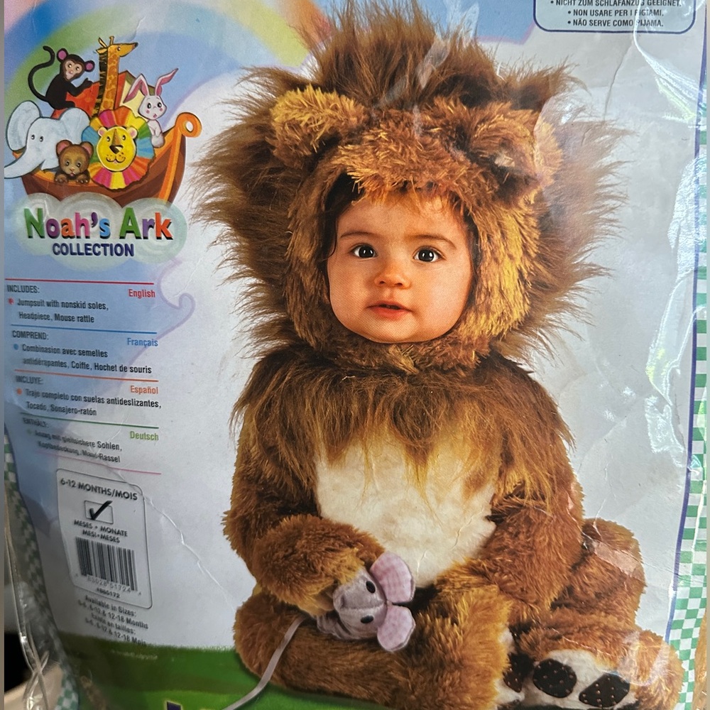 Lion cub infant costume